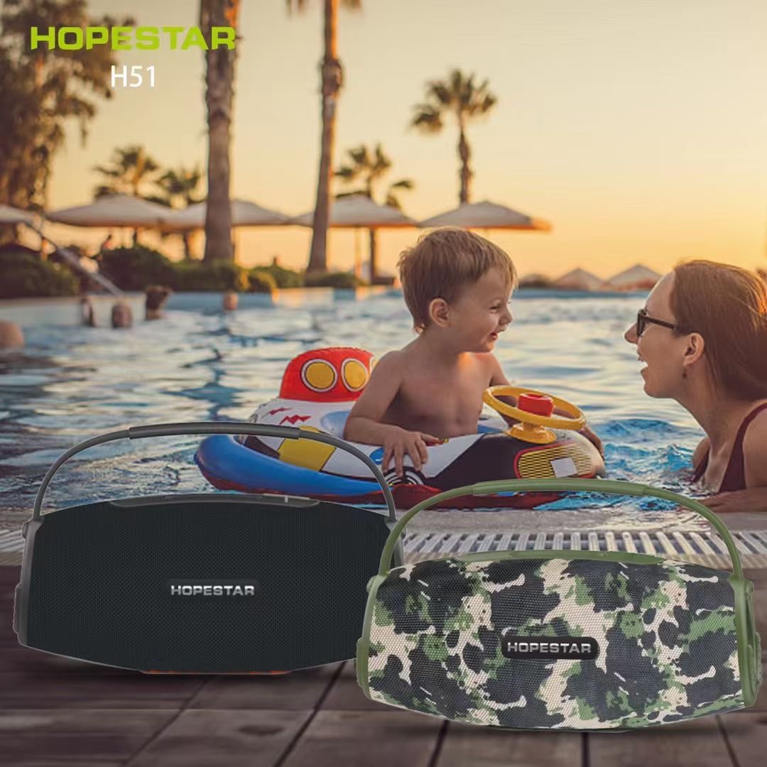 H51 Hopestar brand convenient Bluetooth speaker, heavy subwoofer