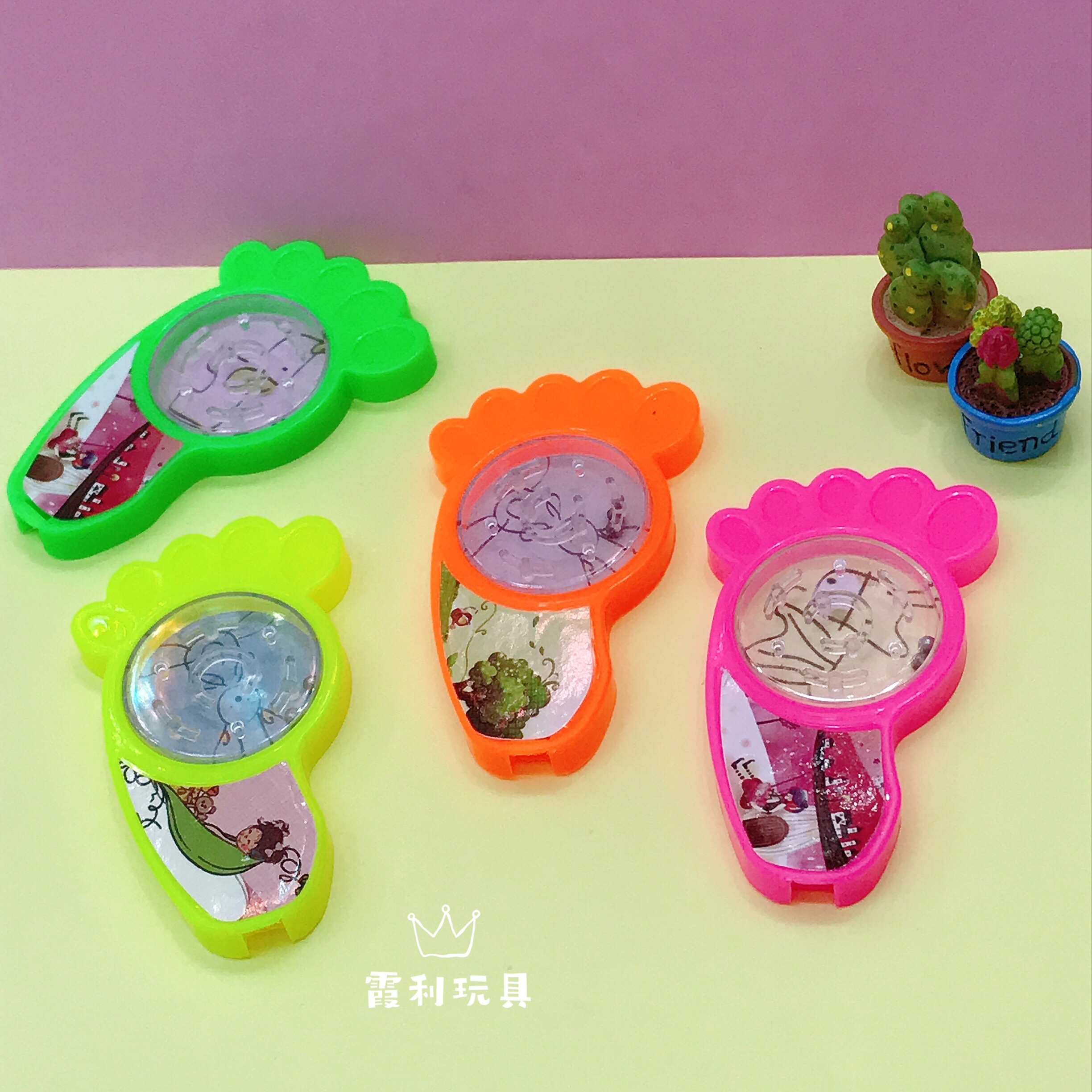Little Feet Maze Children's plastic toy Puzzle Maze Gacha gift Application Scenario
