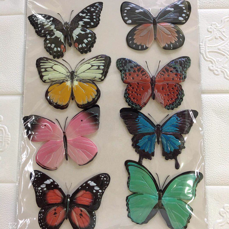 Three-dimensional Butterfly Sticker -4