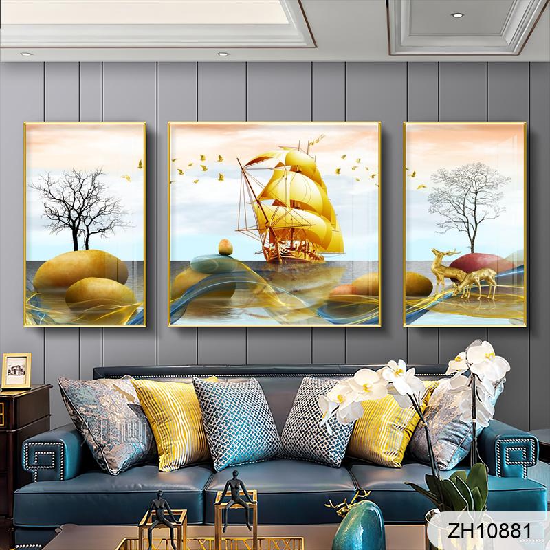 Modern Nordic simple abstract light luxury geometric creative three-dimensional sense thumbnail
