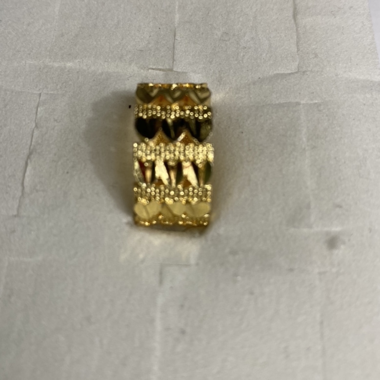 Electric imitation gold women's large number of flowers imitation more Nansha gold popular fashion trend atmospheric grade ring 13