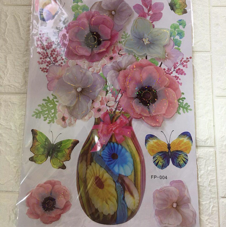 F D Three-dimensional Flower -2