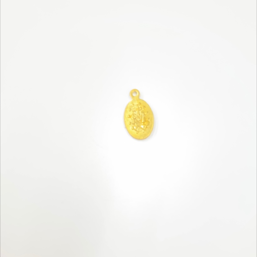 Oval head coin a hanging