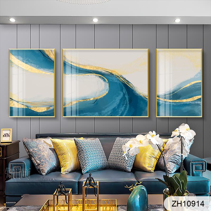 Fresh and heavy color decorative painting Nordic style simple thumbnail