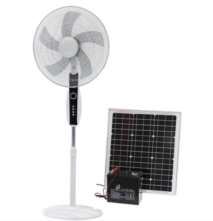 16-inch SOLAR DC 12V FAN, household desktop fan, oscillating table fan SOLAR FAN, available for direct supply in stock detail image 17