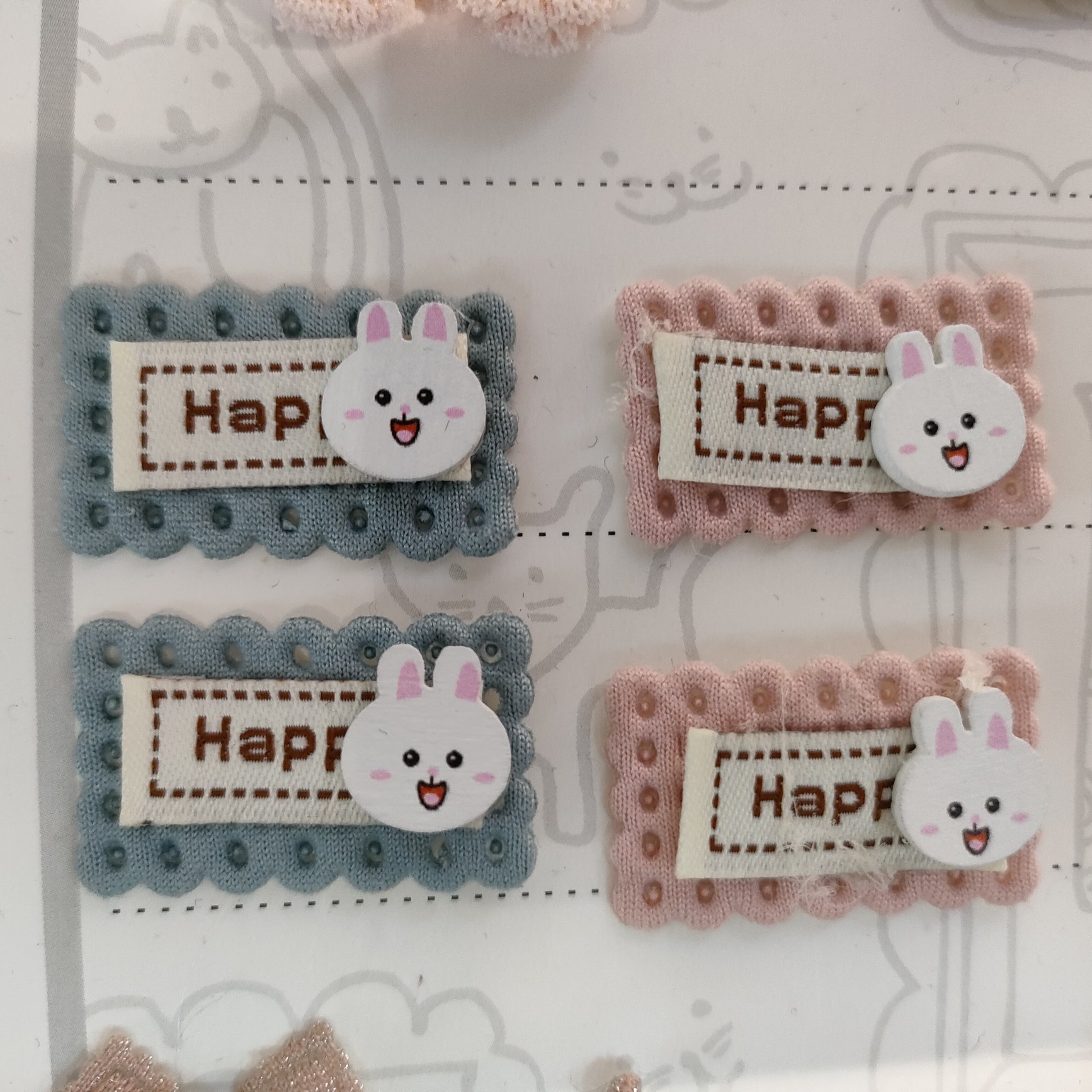 Square mark rabbit 3