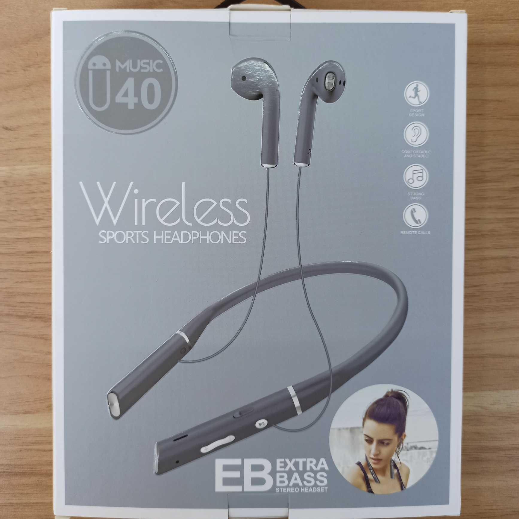 Earphones Universal sports earphones with high sound quality in-ear color wired earphones