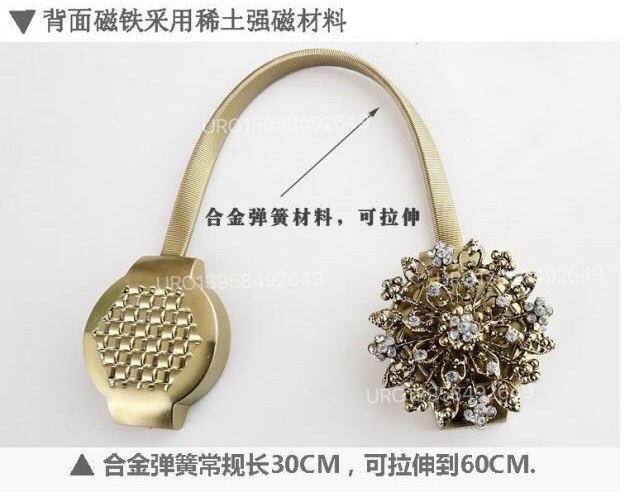 curtain rod accessories with cheap price crystal curt详情图1