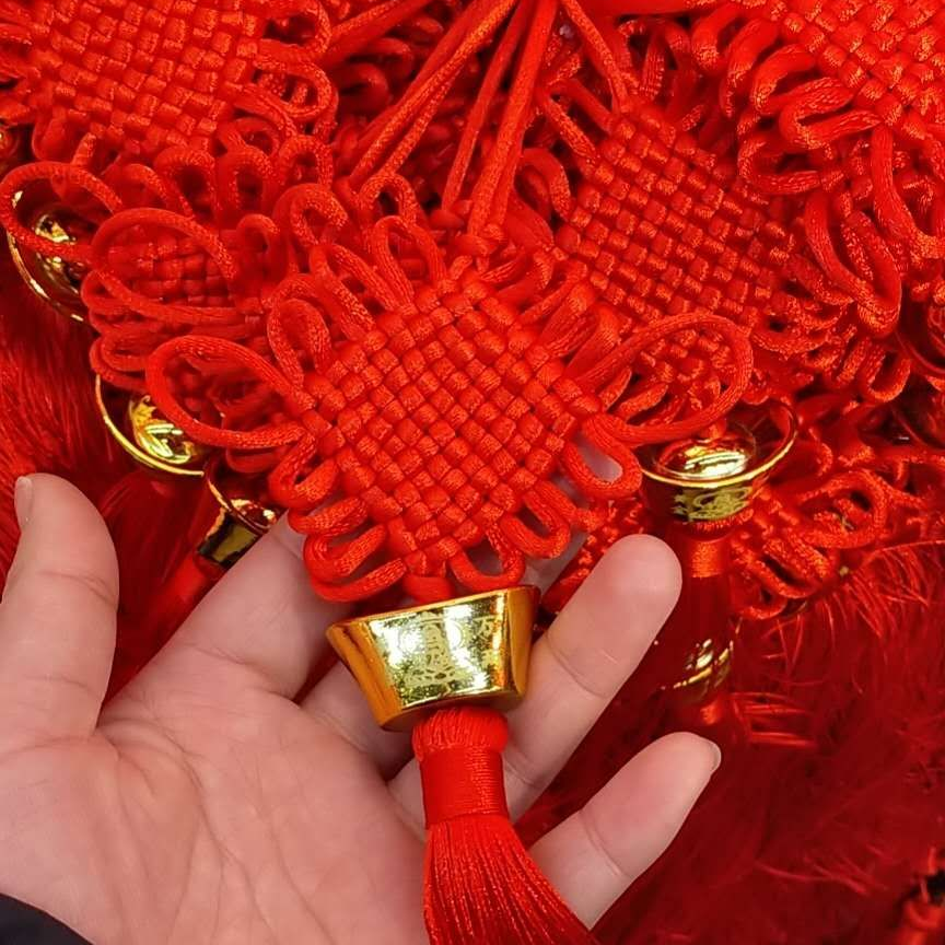 Line 4 10 Chinese Knot Wear Ingot Tassel