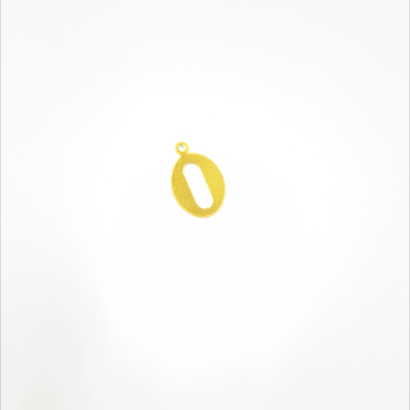 XW3318 Letter O flat one hang