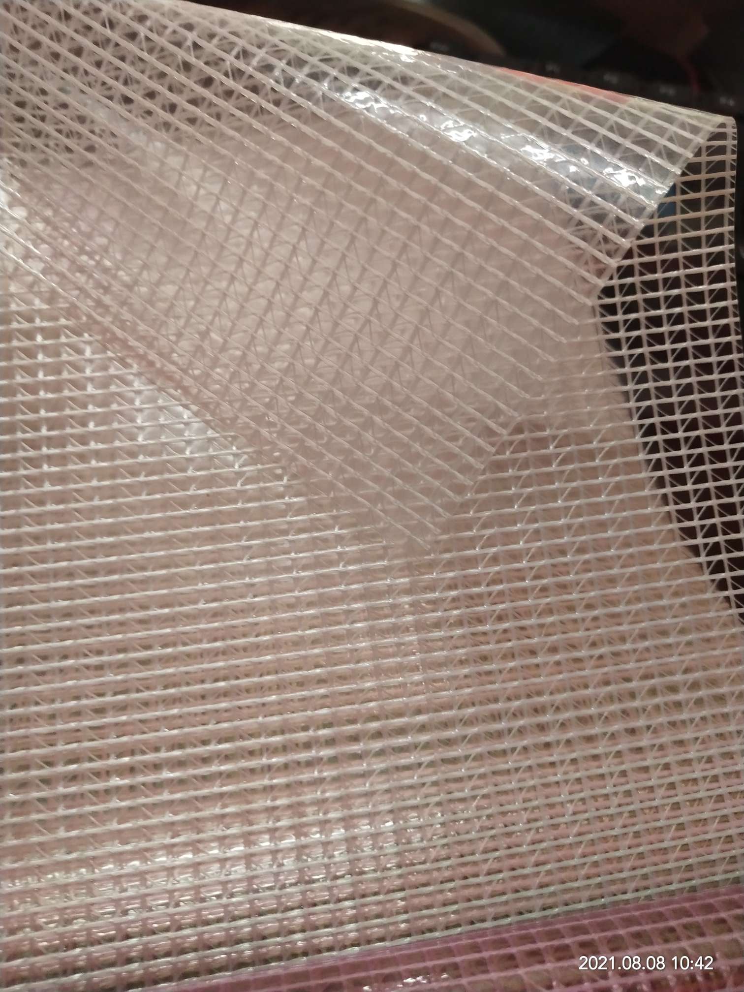 Tela de malla de PVC transparente de alta calidad blanco de 0.27mm de espesor para todo tipo de cubiertas de máquinas cubiertas de muebles bolsa de documentos caja de almacenamiento bolsa de cosméticos tela especial Application Scenario