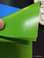 优质光面0.47mm厚浅绿色PVC夹网布  箱包布  机器罩家具罩  体育游乐产品  格种箱包袋专用面料细节图