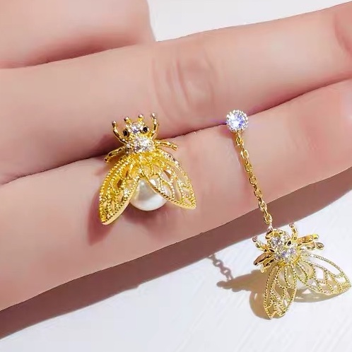 Tiny insect earrings