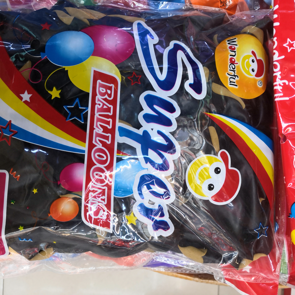 Wholesale of printed heart-shaped balloon party supplies 2.8g