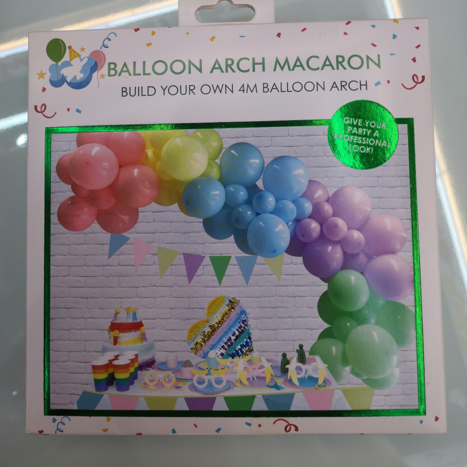 Wholesale of paper box balloon sets for party supplies 1
