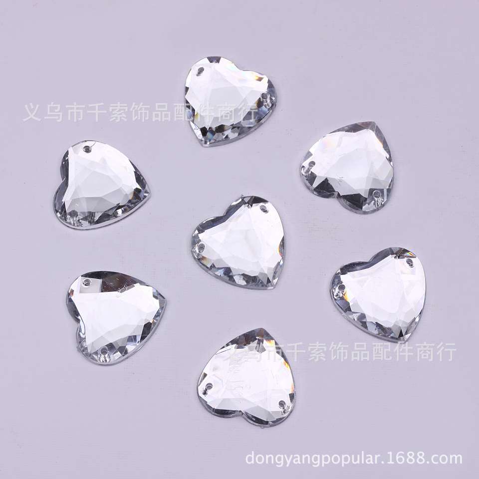 8 square heart-shaped double holes details Picture
