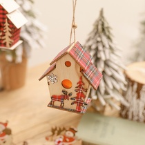 Christmas decorations Christmas Tree decorations Hanging decorations storefront Shop scene layout Creative Christmas decorations 112
