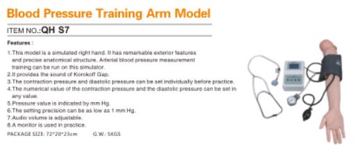 心肺复苏模拟人护理人静脉穿刺训练模型男性导尿模型儿童手臂静脉穿刺训练模型高级透明女性导尿模型血压训练臂模型详情图5