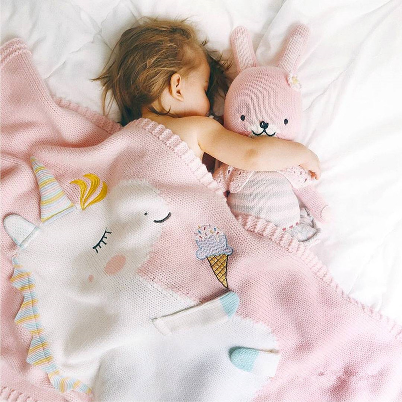 Christmas blanket gifts, new knitted blankets, Little Deer home casual quilts, photography props are exported to the United States detail image 19