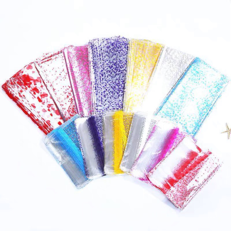 8. Factory direct sales, plush toy doll packaging bags, transparent cloth doll bags, supermarket promotion plastic gift bags. 1