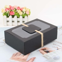 厂家直销礼品盒 喜糖盒 结婚礼品盒 开窗贴片盒1