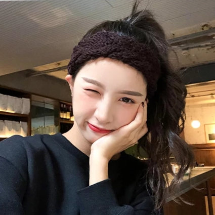 Factory direct sales, wool headband, knitted headband 100