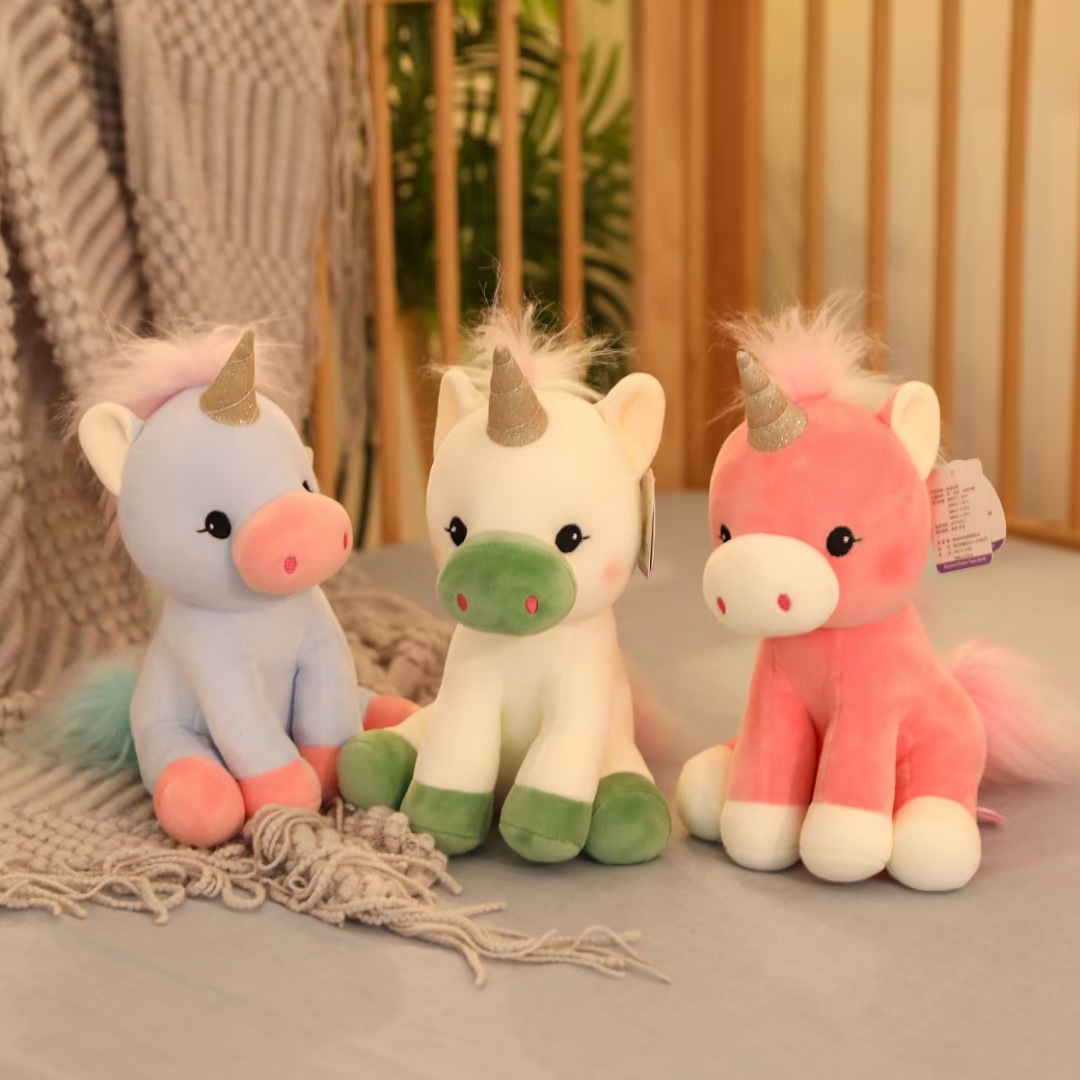 Dream plush toy Multicoloured unicorn 25cm cute plush pillow doll plush toy