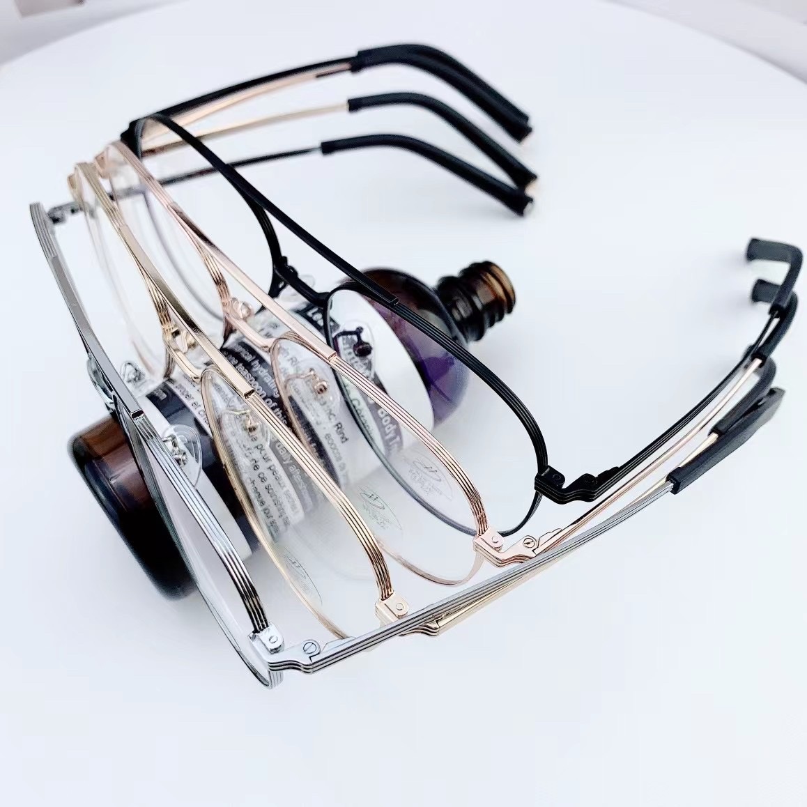 0945 近视眼镜框架女韩版潮网上可配有度数超轻复古圆框大脸素颜眼睛男详情图4