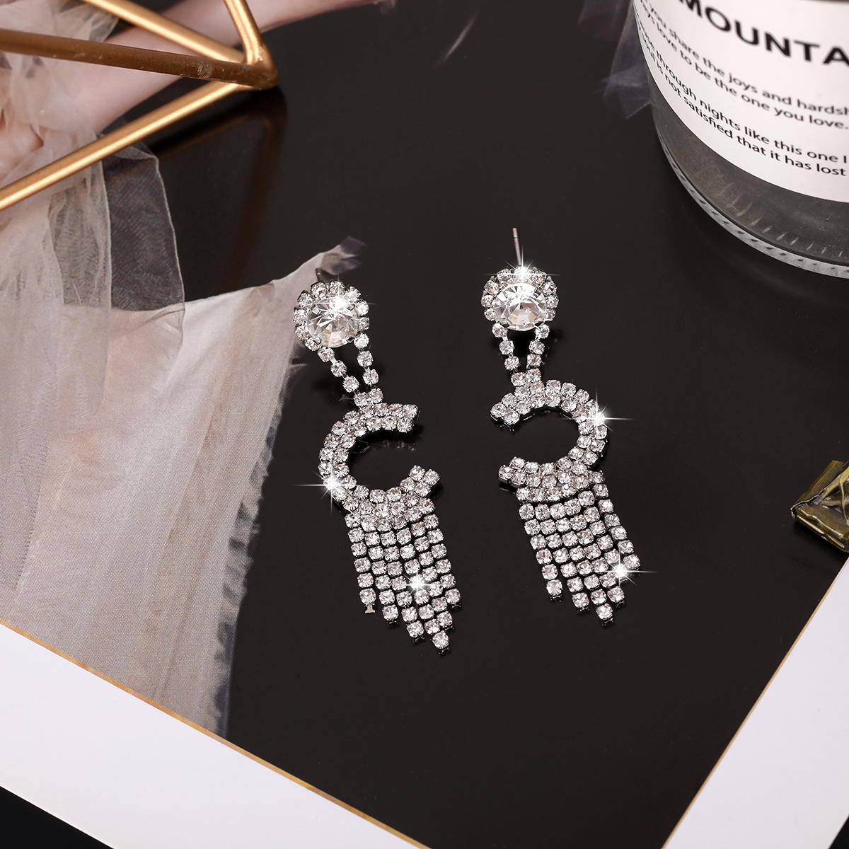 网红欧美流行饰品耳环项链1