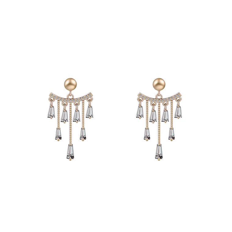 Sail zircon delicate earrings