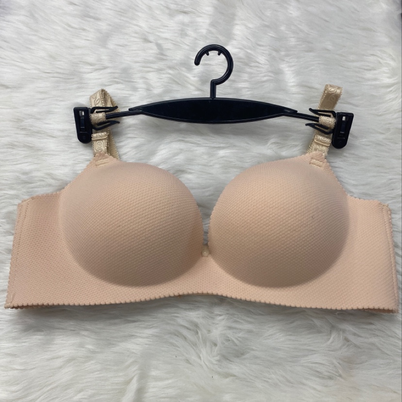 Net cloth net surface traceless bra traceless underwire underwear comfortable breathable foreign trade