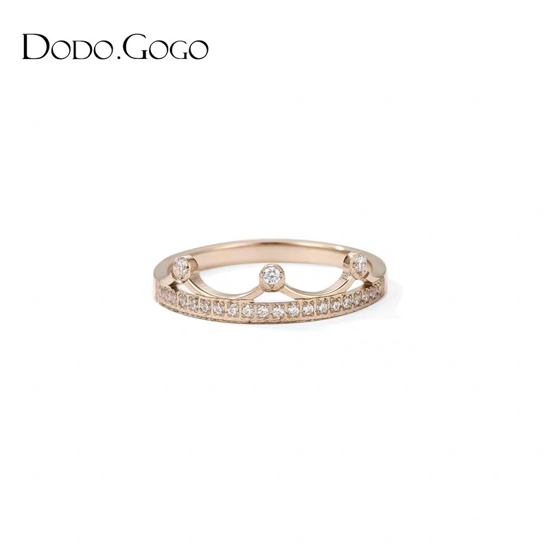 High-Grade Japanese Light Luxury Fashion Personality Index Finger Ring Female Ins Trend Simple Cold Wind Niche Design Ring