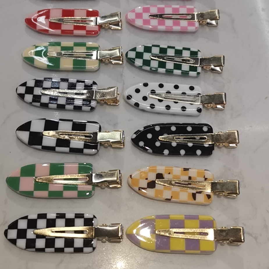 网络爆款格子系列小铲夹