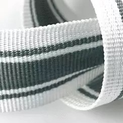 5 cm: Environmentally durable treadmill massager Safety belt polypropylene thick grain ribbon black and white intercolor belt: 69#