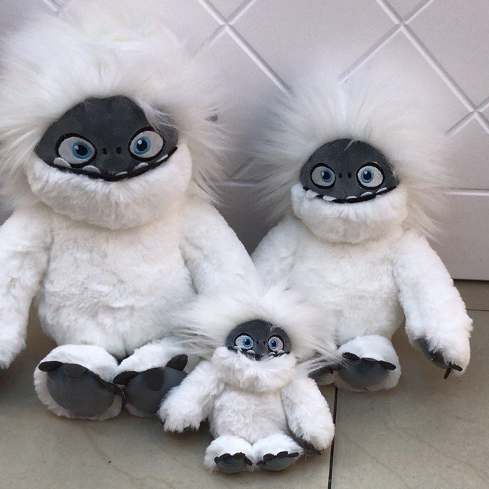 Dream plush toy boutique action figure auspicious toy No. 1 white snow monster