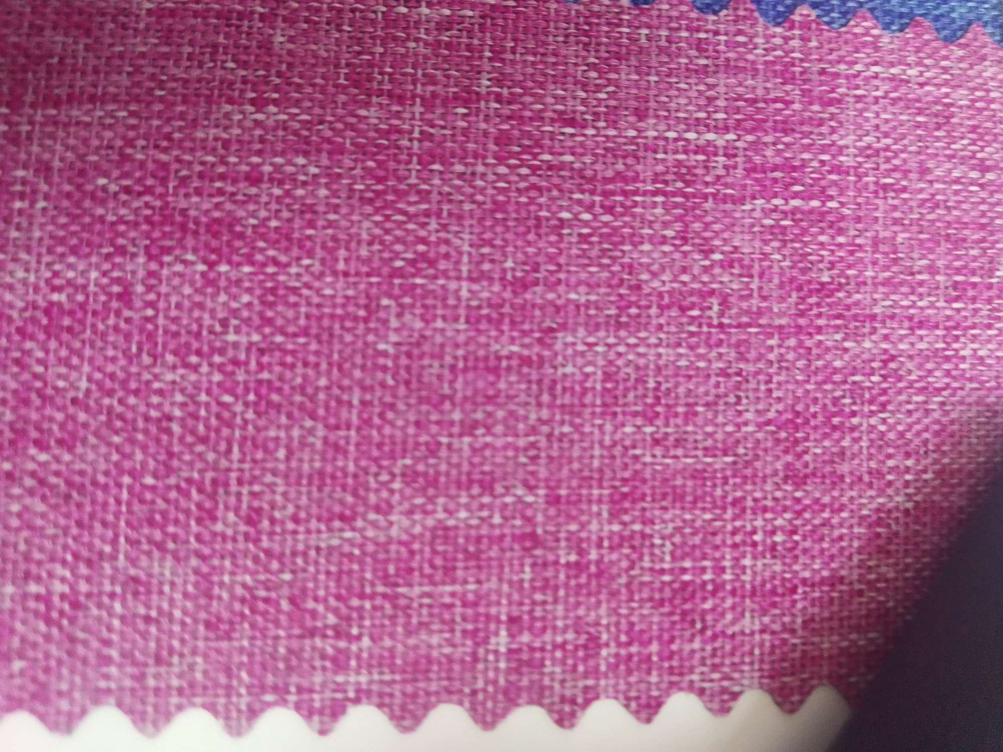 TY-- 047 RPET recycled 300'D matte pvc 8# Plum Red Specification image