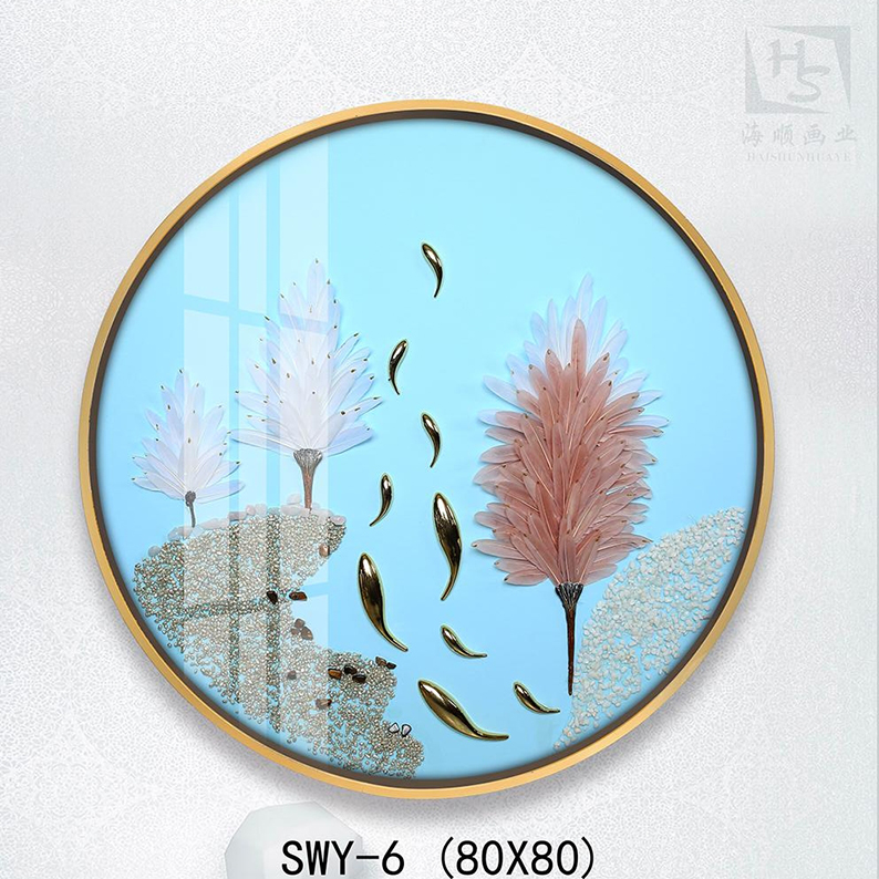 铝合金圆形实物画2详情图1