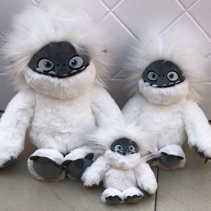 Dream plush toy boutique action figure auspicious toy No. 3 white snow monster thumbnail