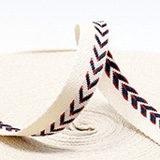 Various specifications: Webbing supply double patchwork arrow polyester jacquard webbing accessories Diamond webbing: 58#
