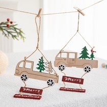 Christmas decorations Christmas Tree decorations Hanging decorations Storefront Shop scene layout Creative Christmas decorations 102