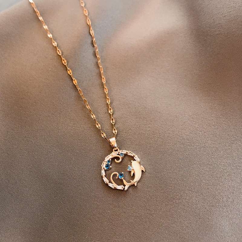 项链女夏轻奢小众设计饰品2021年新款颈链40细节图