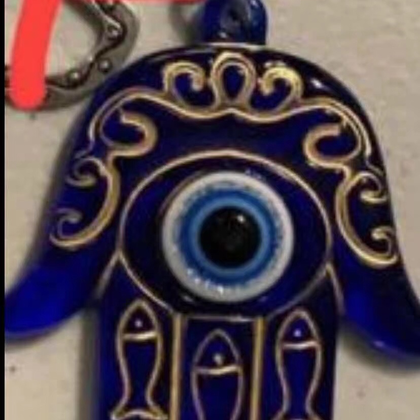 Blue handicrafts
