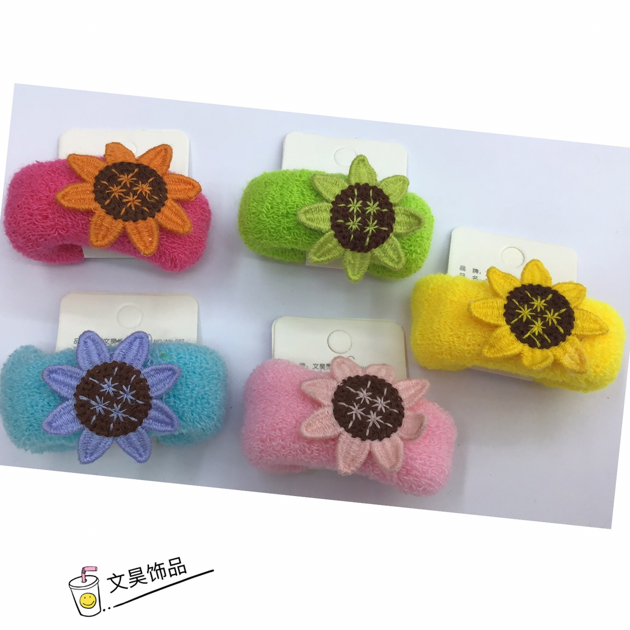 Wen Hao jewelry Korean version fashion net red fine fabric cartoon fine fabric rubber band czhVz