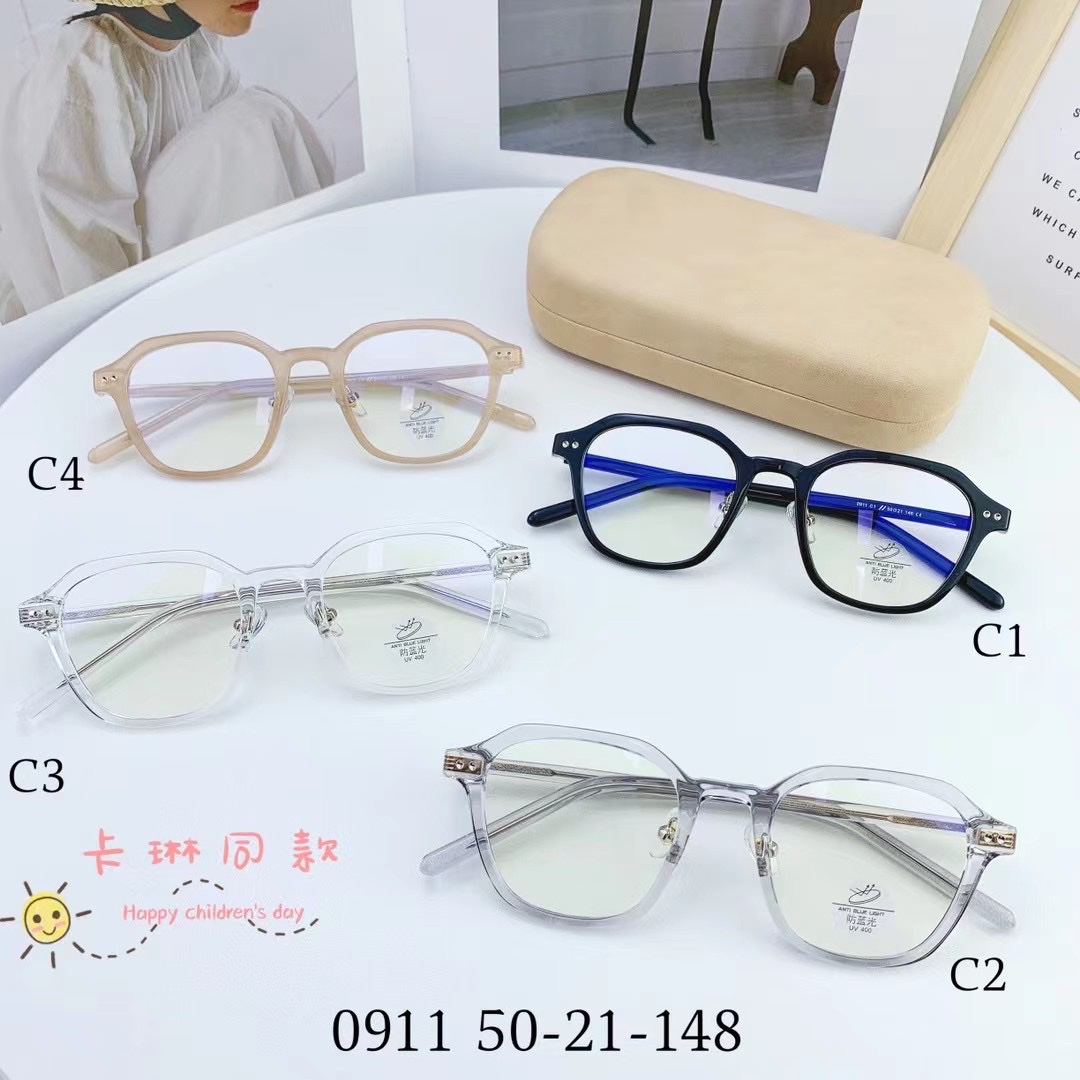 0911 大框近视眼镜女韩版有度数可配显瘦防蓝光网上配素颜眼镜框架男详情图1