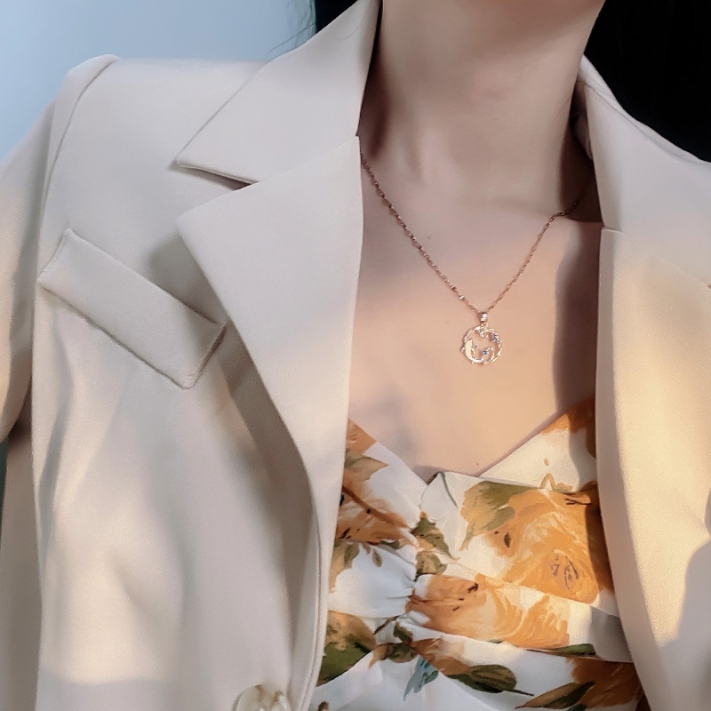 项链女夏轻奢小众设计饰品2021年新款颈链40产品图