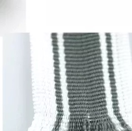 5 cm: Environmentally durable treadmill massager Safety belt polypropylene thick grain ribbon black and white intercolor belt: 66#
