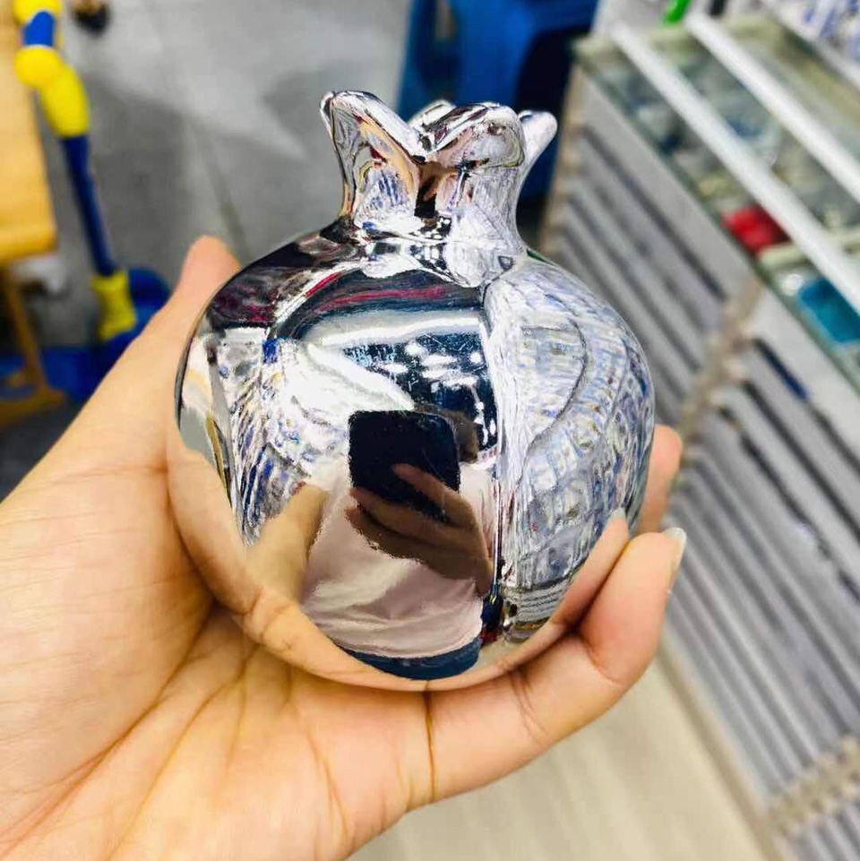 Silver pomegranate handicraft