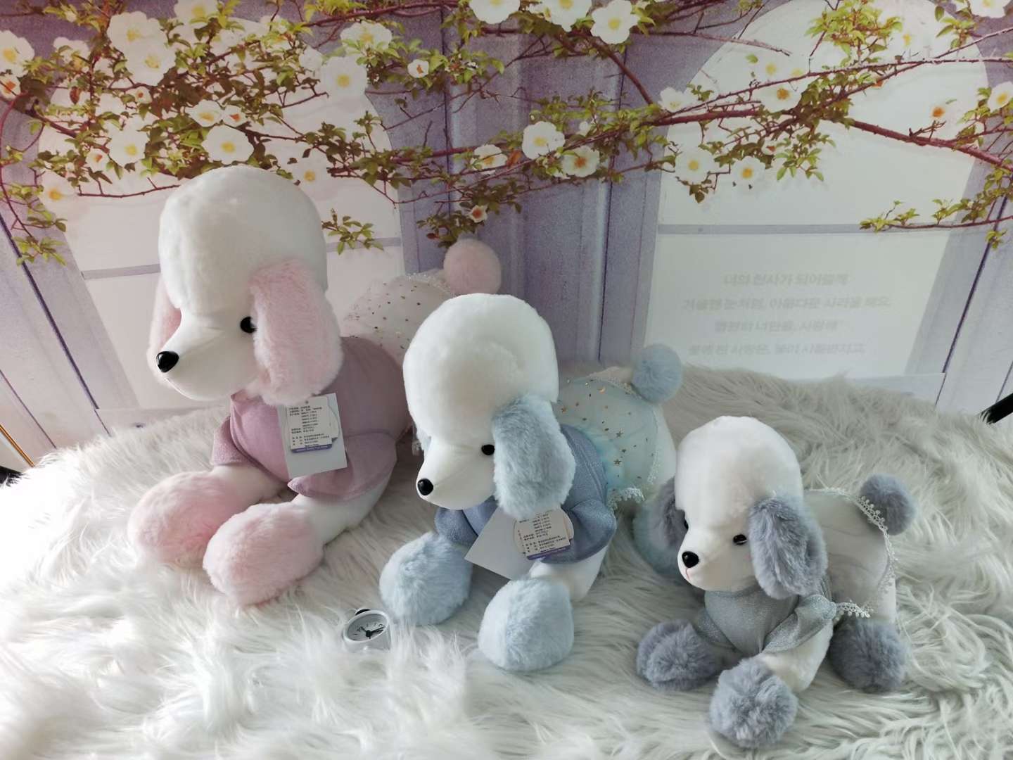 Dreamy plush toy 35 cm dressed sheepdog cute plush pillow doll details Picture