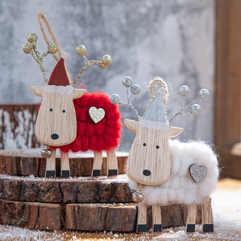 Christmas decorations Christmas Tree decoration pendants Hanging decorations storefront shop scene layout Creative Christmas decorations 200