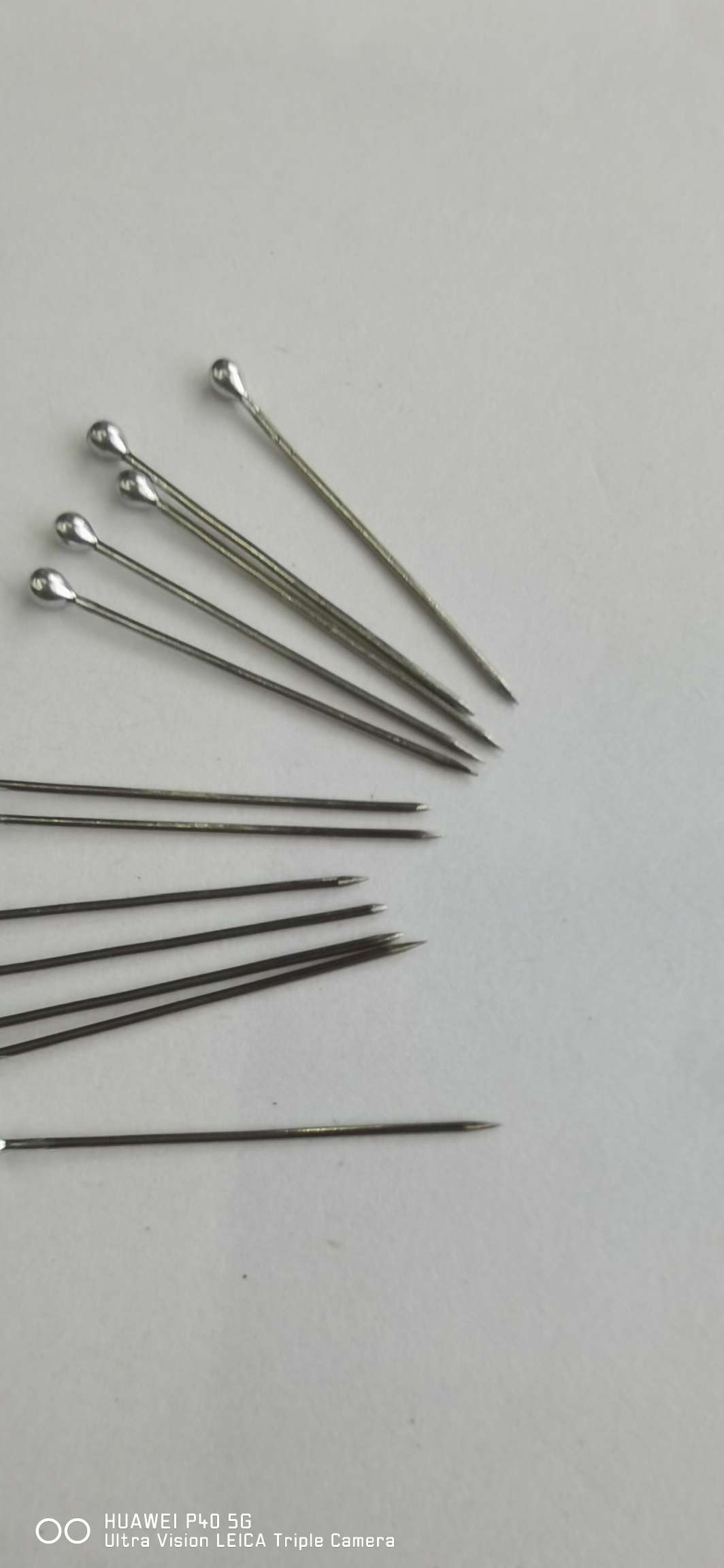 不锈钢银光针不锈钢白彩针不锈钢又字夹不锈钢大头针铜大头针铜银光针细节图